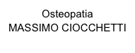 Osteopatia
MASSIMO CIOCCHETTI